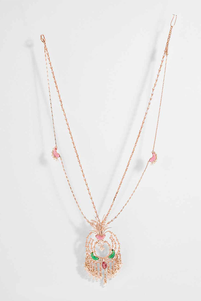 NECKLACE RED GREEN