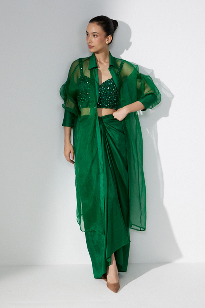 SKIRT EMERALD