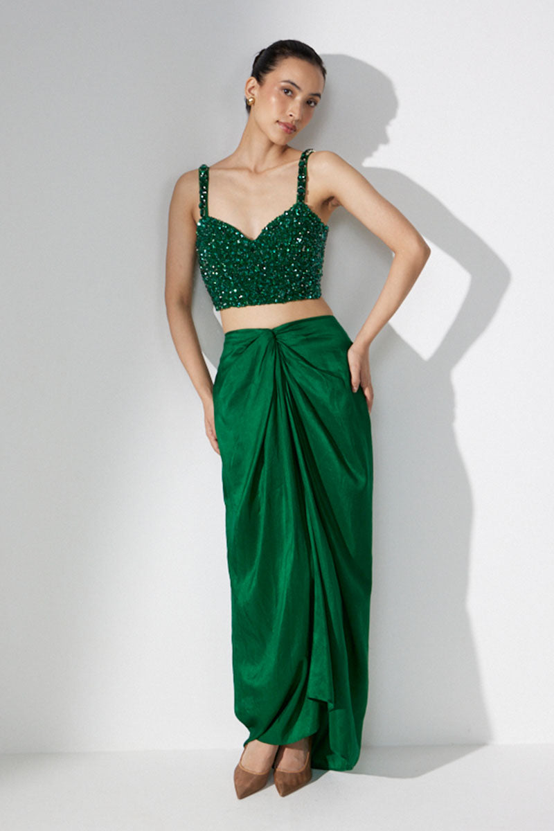SKIRT EMERALD