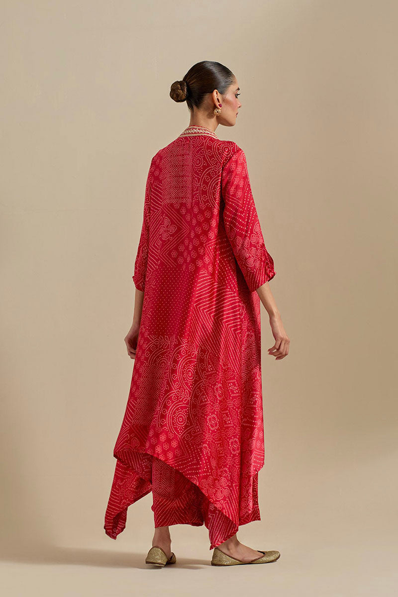 KAFTAN PANT SURKH LAL GULABI GULAAL