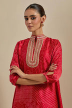 KAFTAN PANT SURKH LAL GULABI GULAAL
