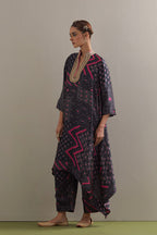 KAFTAN PANT SAGE GREEN BLACK