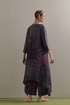 KAFTAN PANT SAGE GREEN BLACK