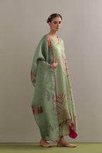 KURTA PANT DUPATTA PINK