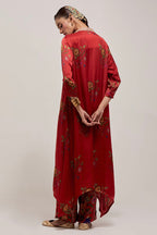 KAFTAN PANT SURKH LAAL