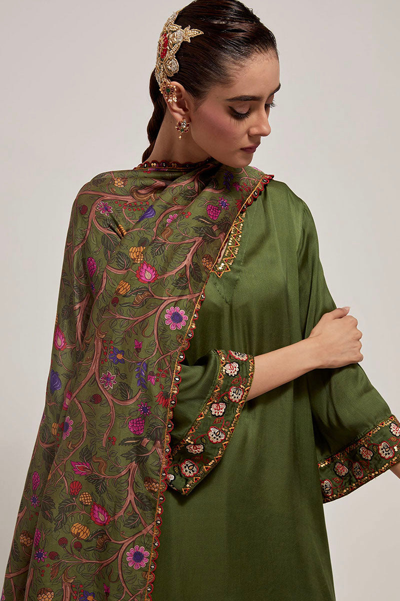 KURTA PANT DUPATTA KACHA AAM