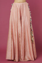 Sharara Blouse Blush Pink
