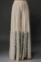 CHOLI SHARARA POWDER BLUE