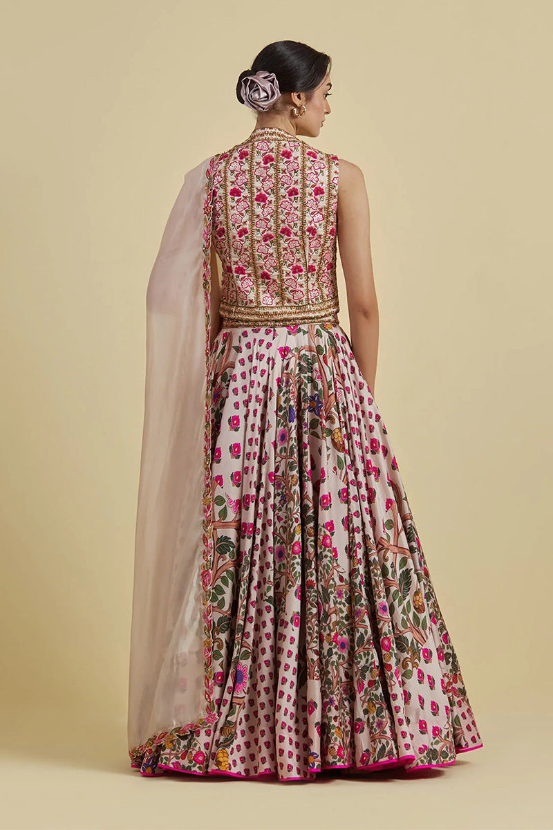 Lehenga Blouse Dupatta Buttercup