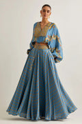 Skirt Top Mist Blue