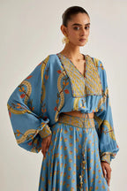 Skirt Top Mist Blue