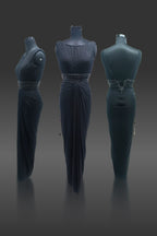 GOWN BLACK