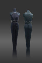 GOWN BLACK