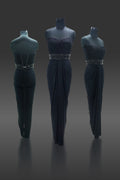 GOWN BLACK