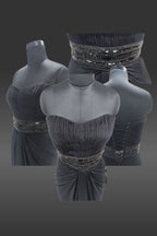 GOWN BLACK