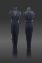 GOWN BLACK