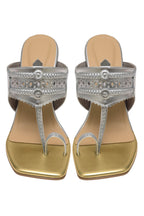 Silver  Block Heels