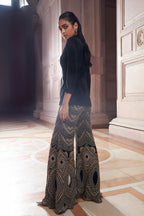 BLAZER BUSTIER PANT BLACK