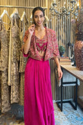 Jacket Blouse Skirt Pink