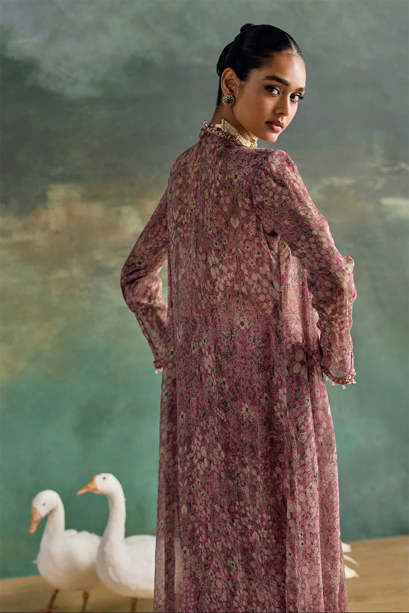 Jacket Blouse Sharara Petal Pink