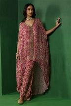 Kurta Pant Bustier Pink