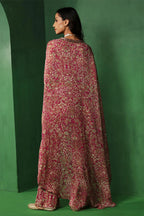 Kurta Pant Bustier Pink