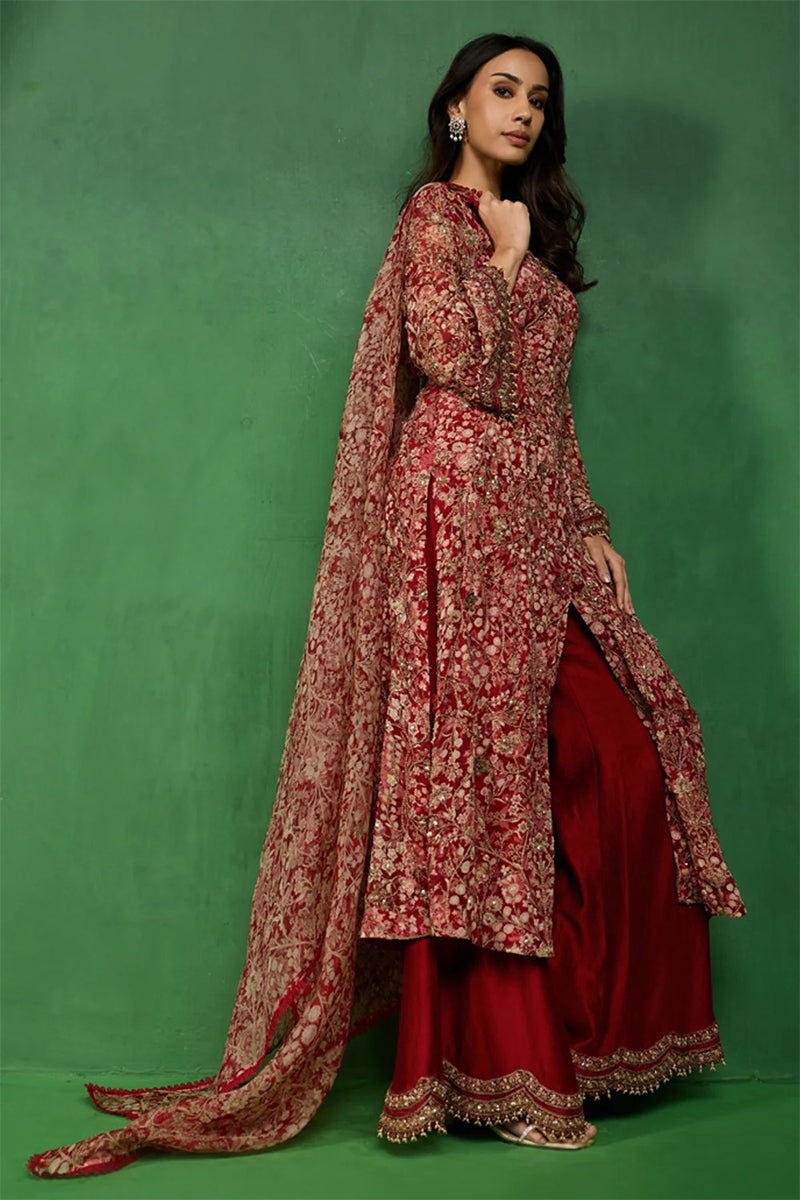 Kurta Pant Red