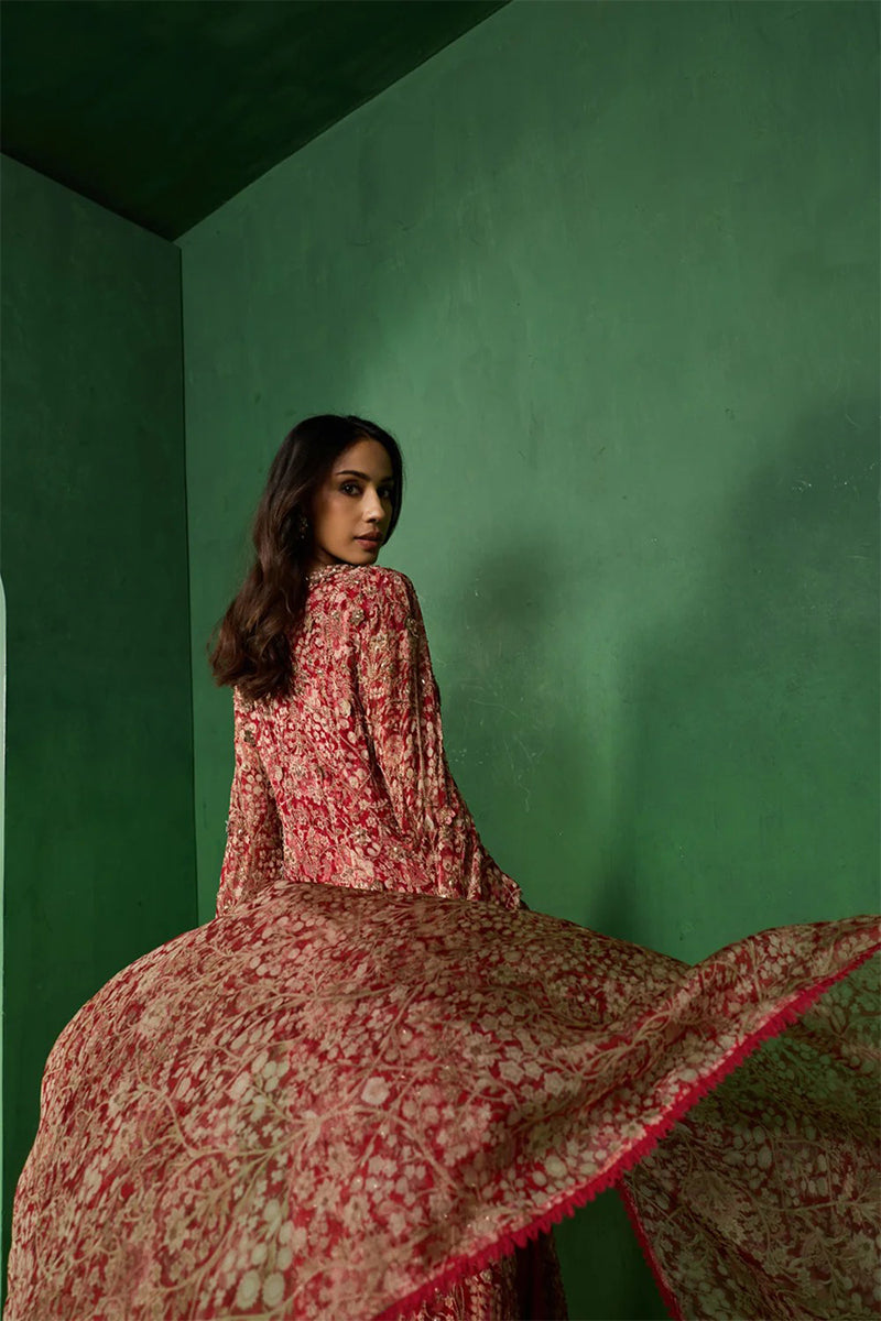 Kurta Pant Red