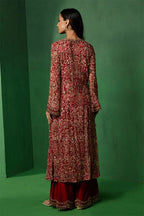 Kurta Pant Red