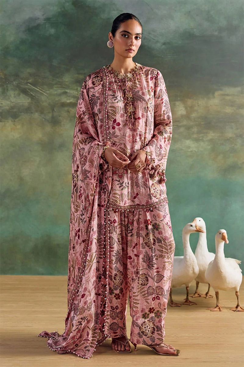 Kurta Pant Dupatta Petal Pink