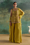 Kurta Sharara Dupatta Citric Lemon