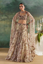 Lehenga Blouse Dupatta Moonlight Ivory