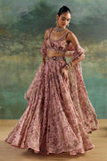 Lehenga Blouse Dupatta Petal Pink