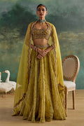 Lehenga Blouse Dupatta Citric Lemon