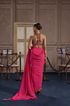 SAREE BLOUSE FUCHSIA