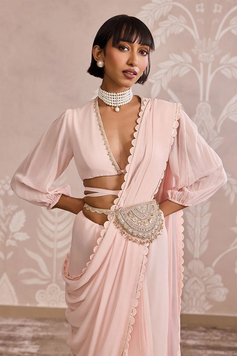 Dusky Pink Bag Belt