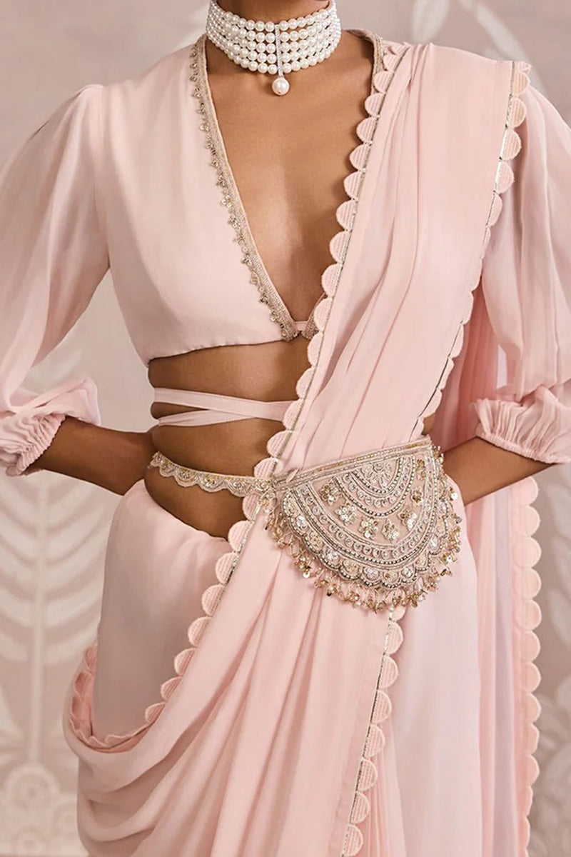 Dusky Pink Bag Belt