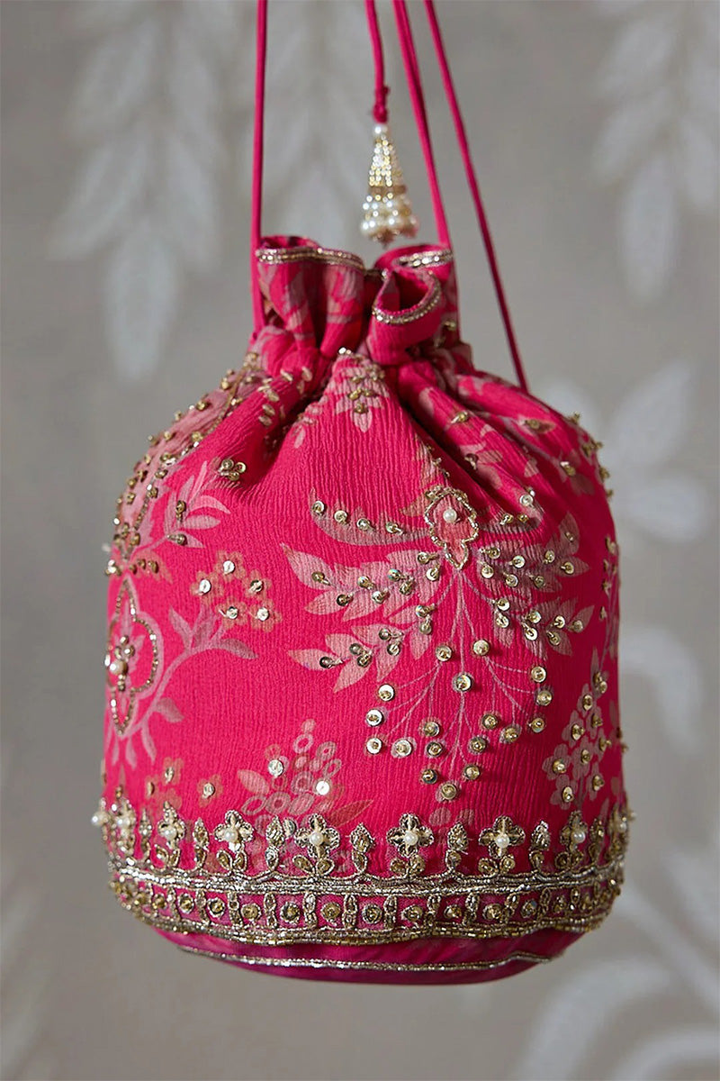 Royal Fuchsia Potli