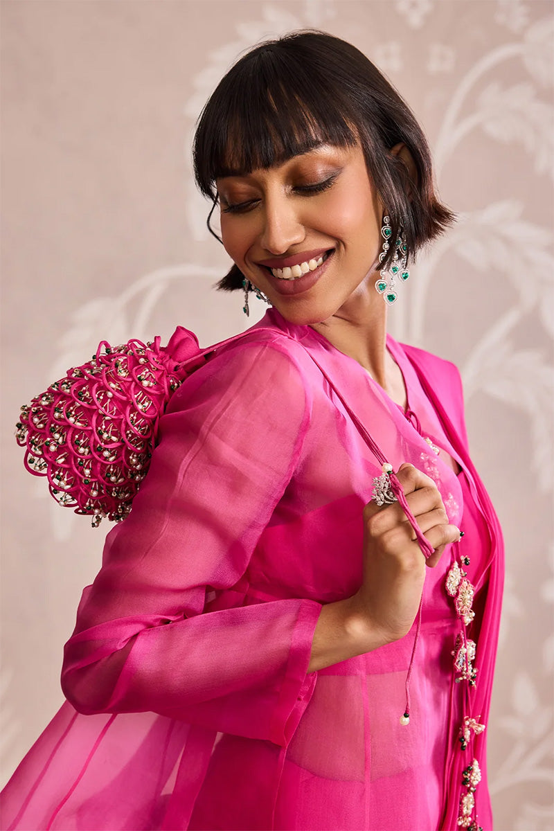 Fuchsia Potli