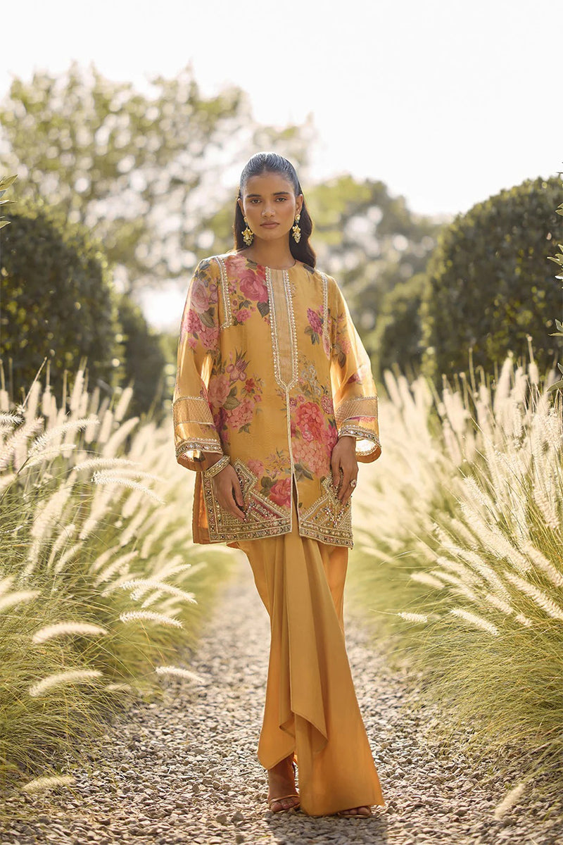 Kurta Skirt Yellow