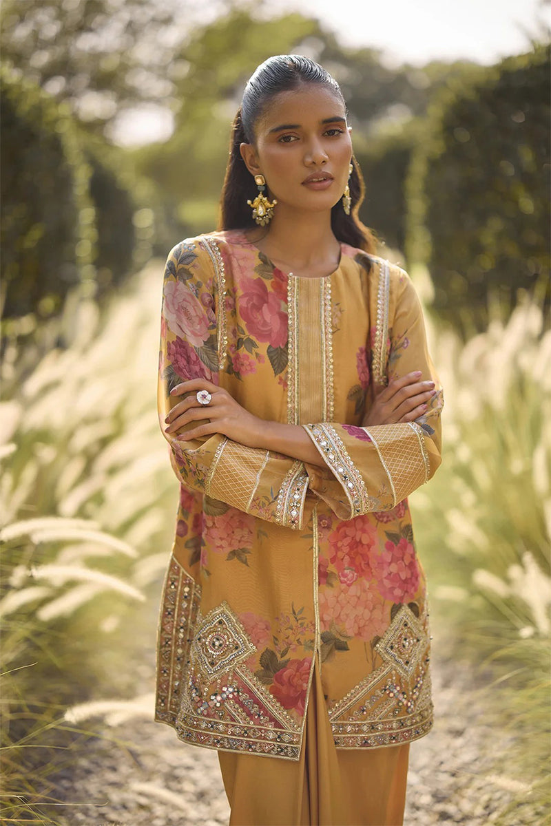 Kurta Skirt Yellow