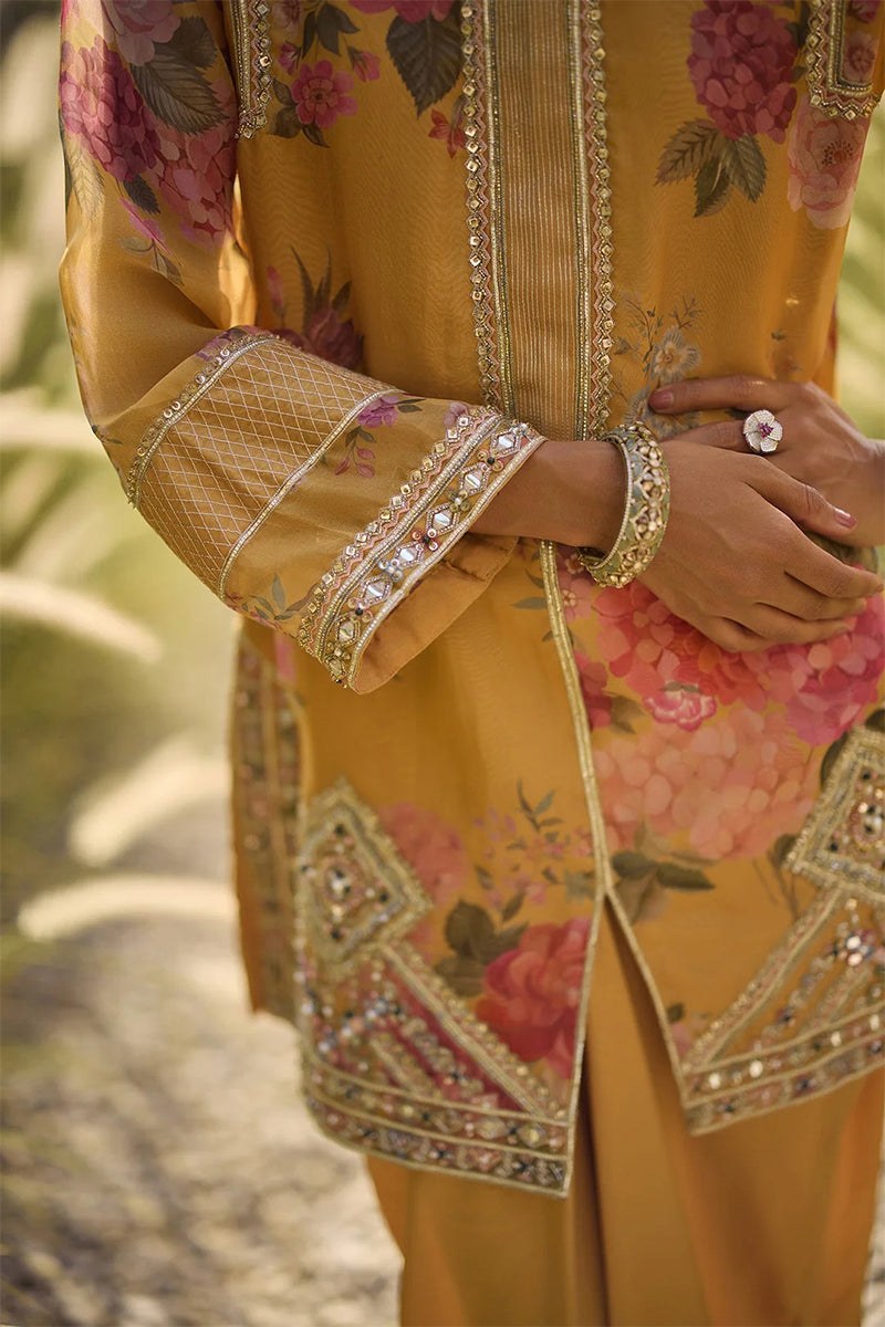 Kurta Skirt Yellow