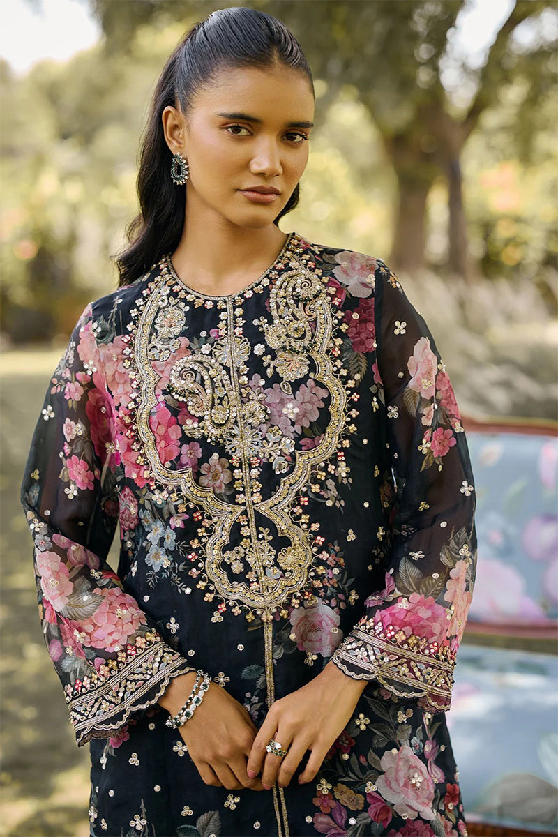 Kurta Salwar Dupatta Black