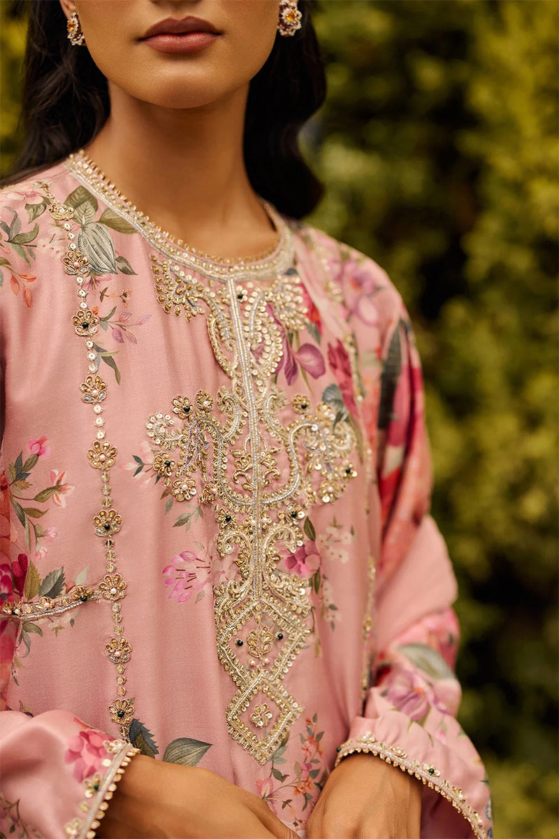 Kurta Pant Dupatta Dusky Pink