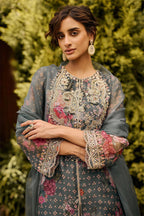 Kurta Salwar Dupatta Sage Green