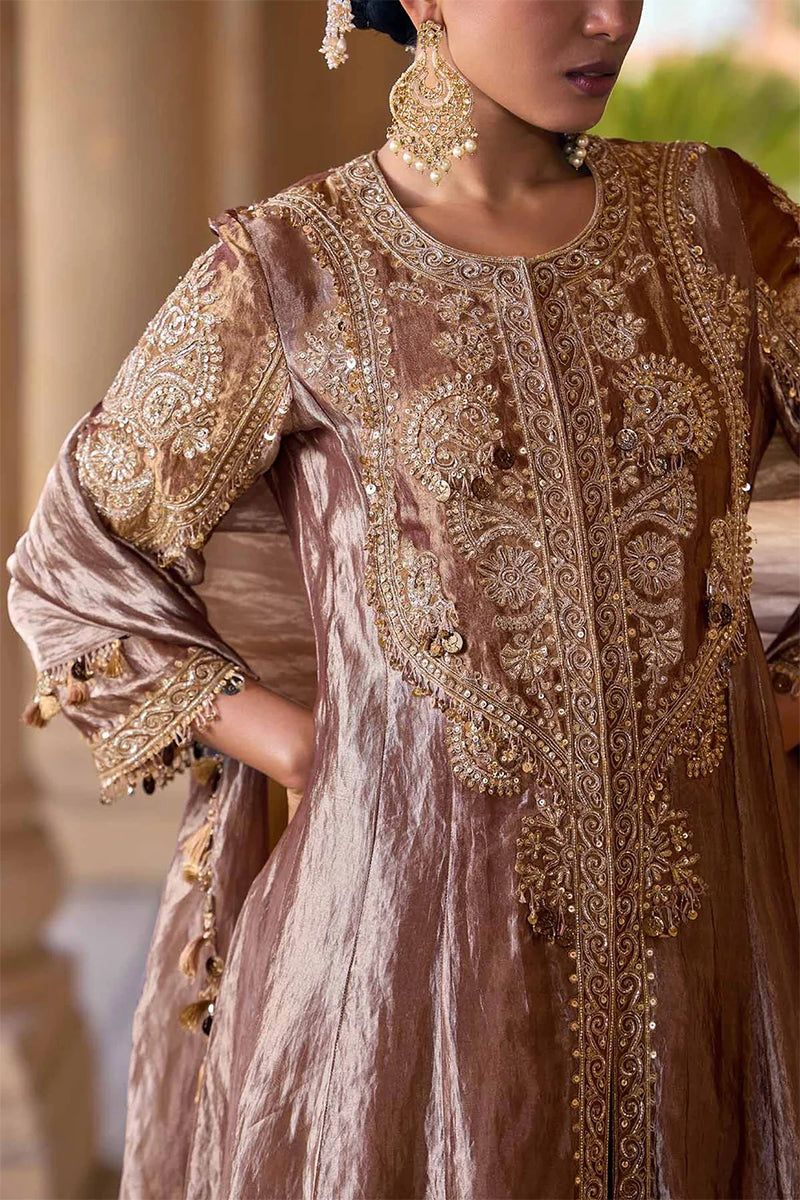 Kurta Pant Dupatta Deep Lilac Gold