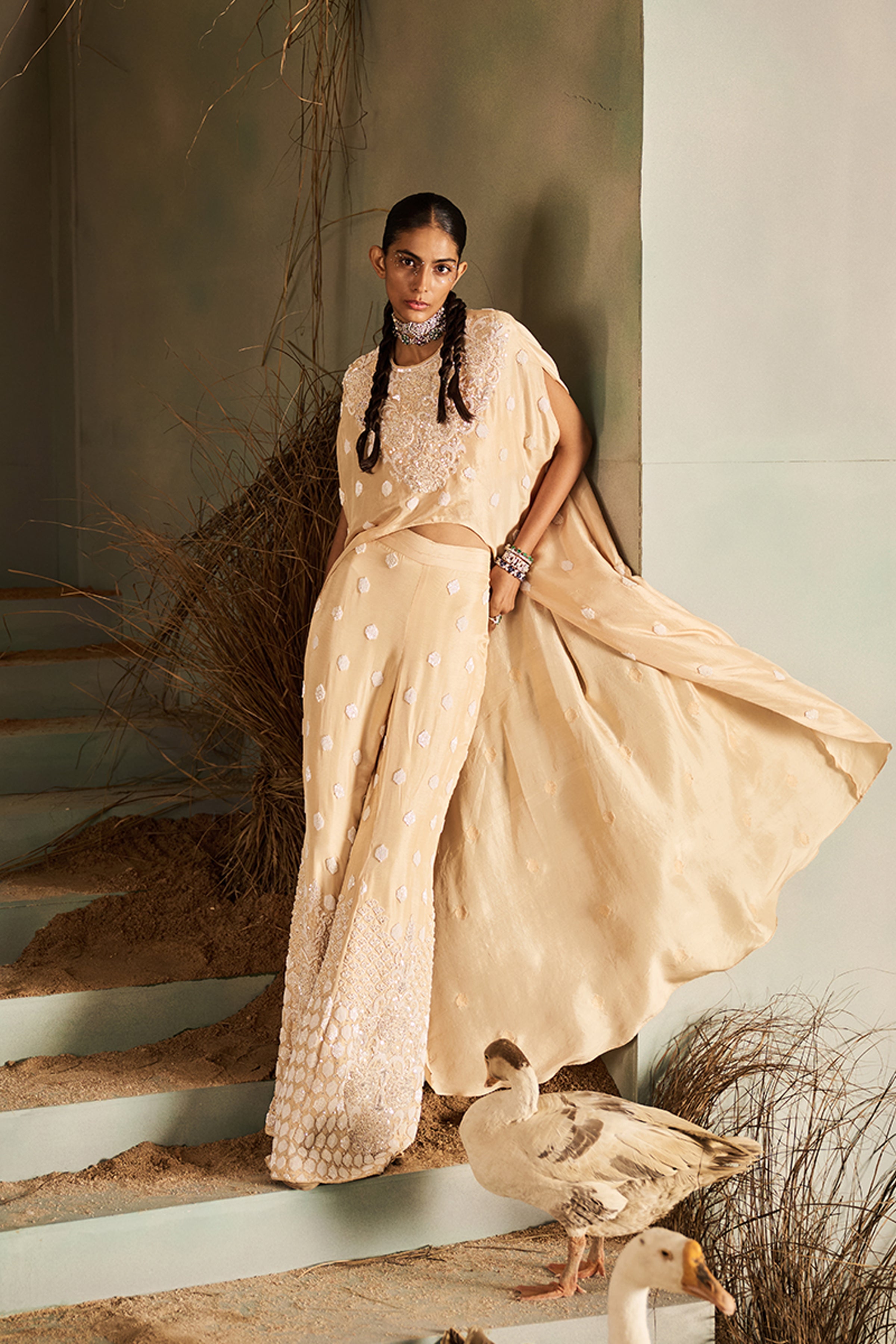 CAPE PANT BEIGE