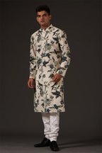 Kurta Churidar Ivory