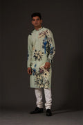 Kurta Churidar Sage Green