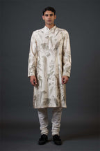 Kurta Churidar Ivory